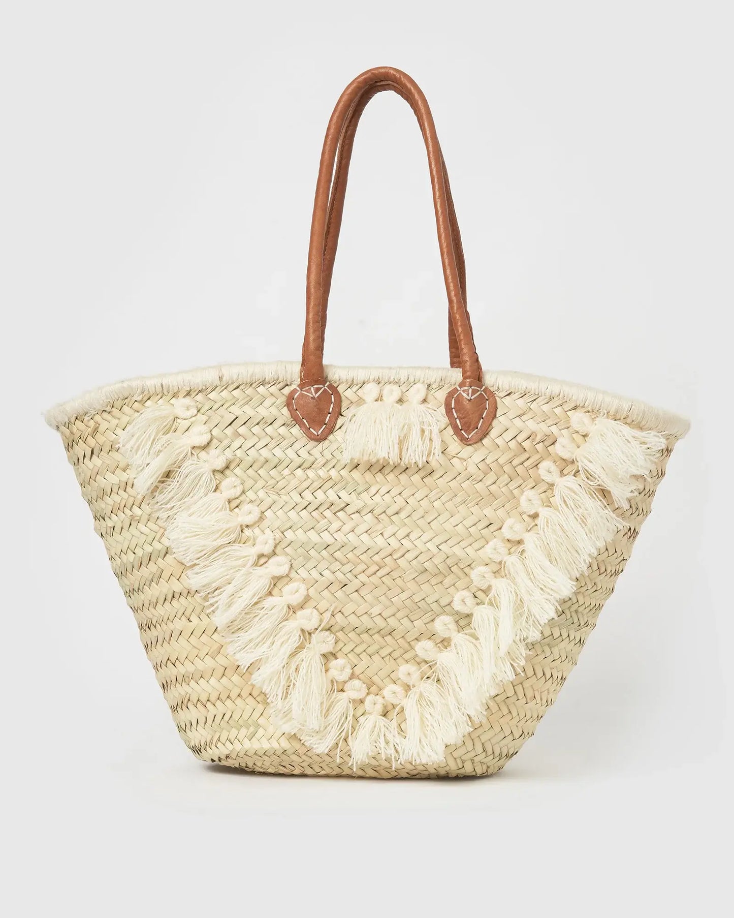 Straw Natural Tote